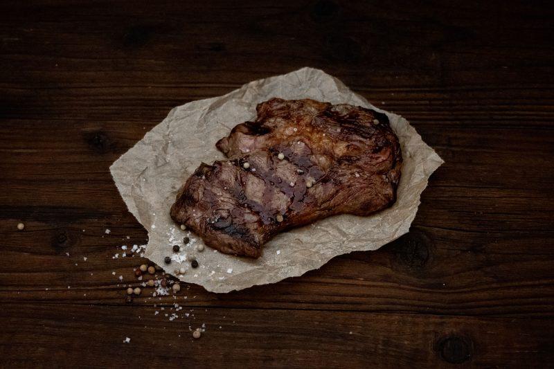 Bison-Ribeye-Steak-gebraten